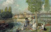 Rupert Bunny A Provincial Town in France painting